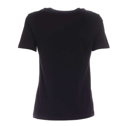 Moschino Double Question Mark Black T-Shirt 222EA07149541 2555